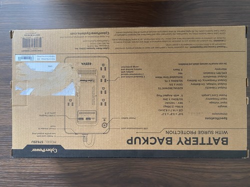 Cyberpower st625u backup surge - cyberpower,