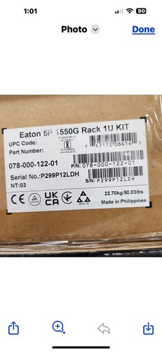 New eaton 5p1550gr - new, ups