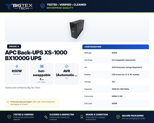 Apc back ups 1000 - back-ups,