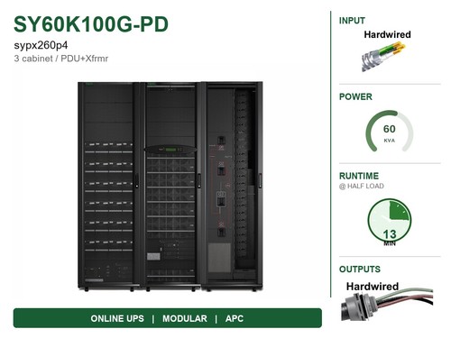 Sy60k100g apc symmetra px - sy60k100g-pd,