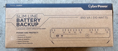 Cyberpower sl950u standby - standby, ups