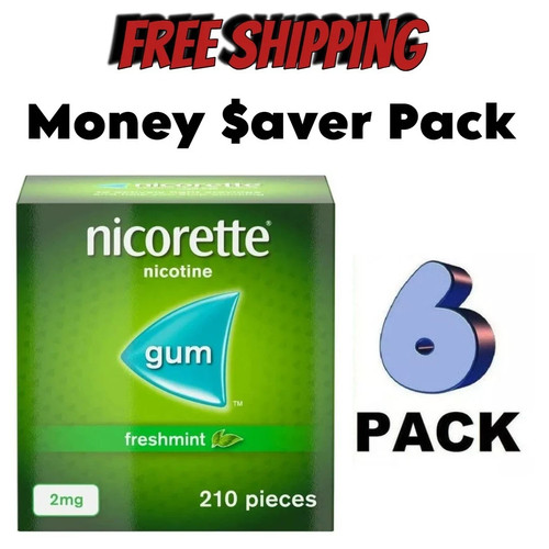 Nicorette fresh mint gum - nicorette,